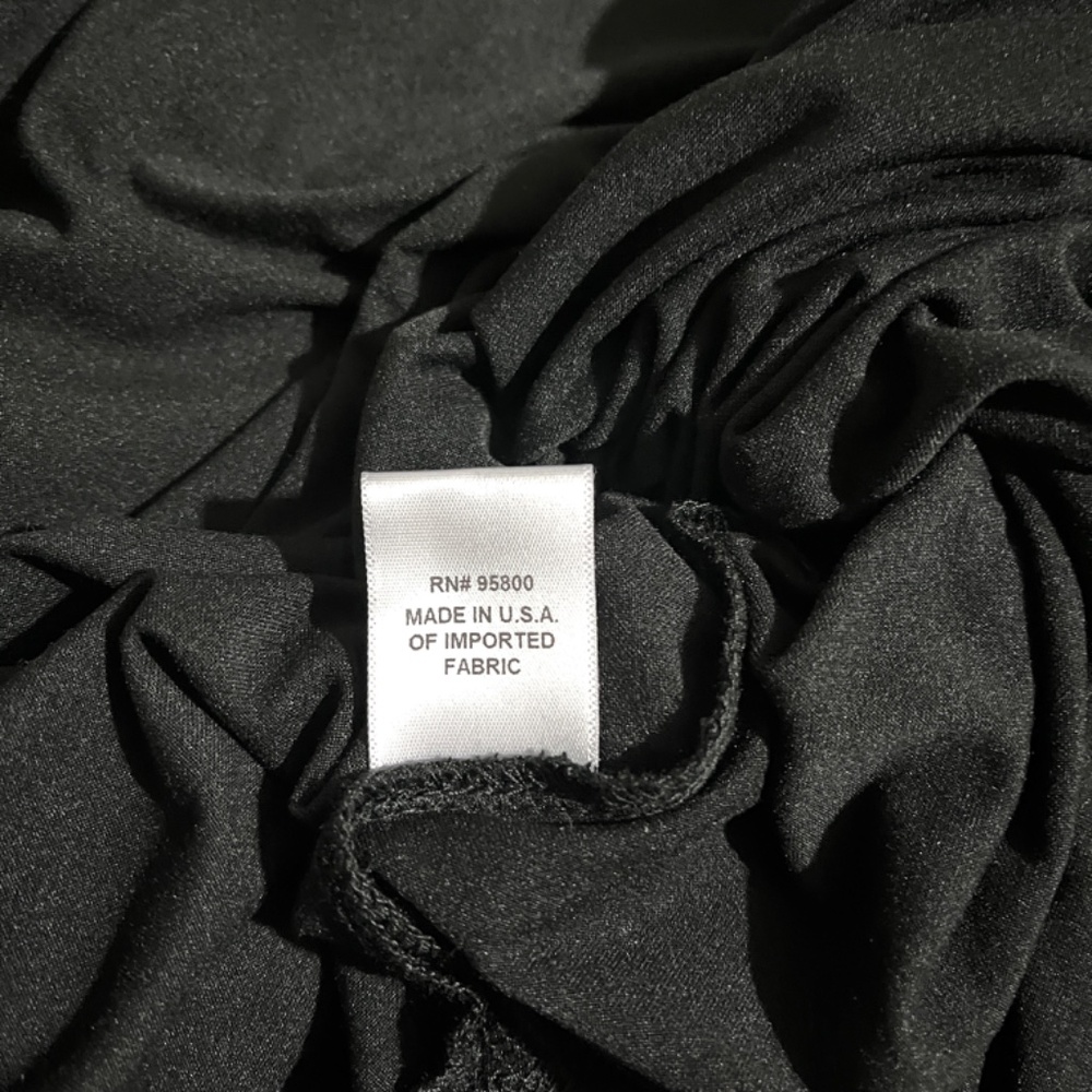 Kiyonna Vienna Black Stretch Maxi Dress Side Slits - Picture 13 of 14